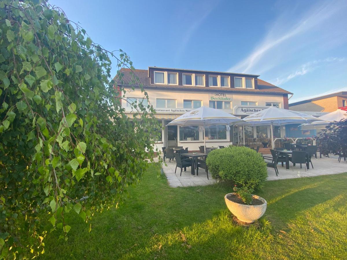 Strand Hotel Nordsee, Hotel Deichlaeufer Tossens Exterior foto
